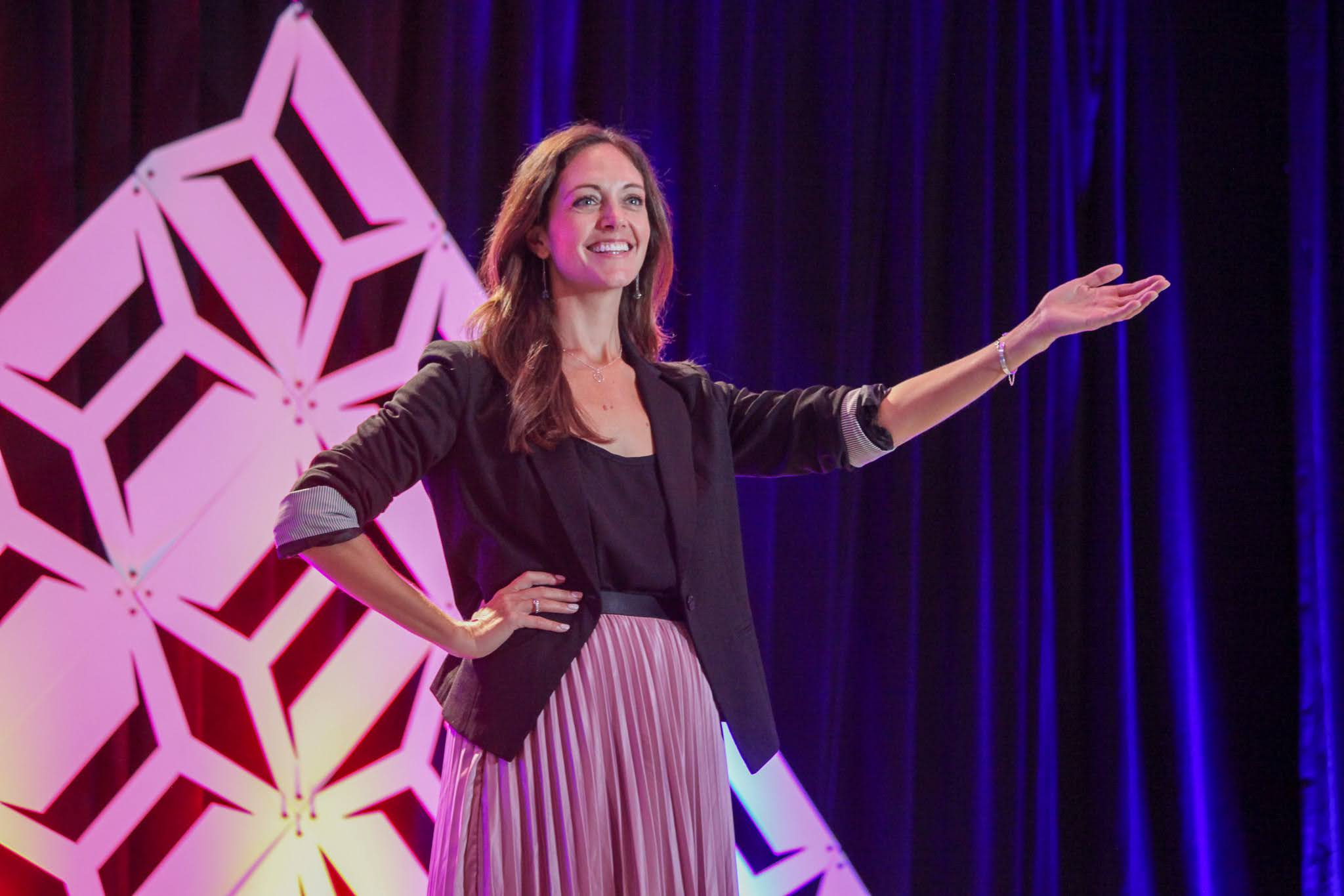 Mallory Brown Presenting Keynote